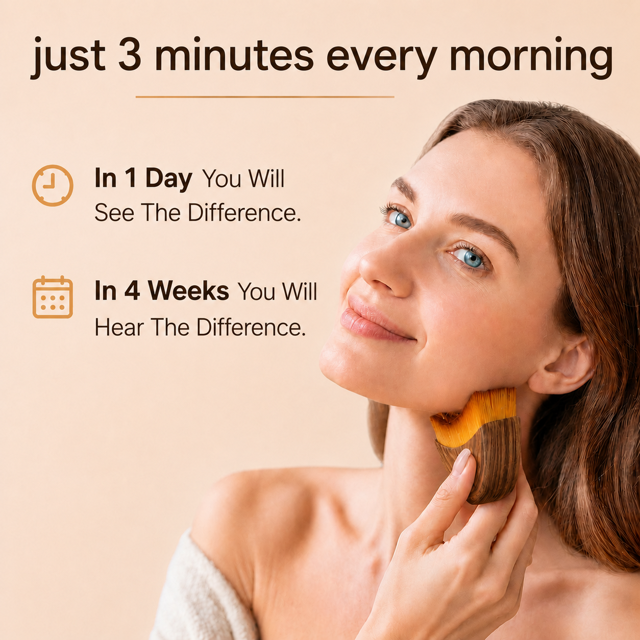 Mew Lymphatic Face Brush™ - Become the Woman Who Loves Her Jawline Again