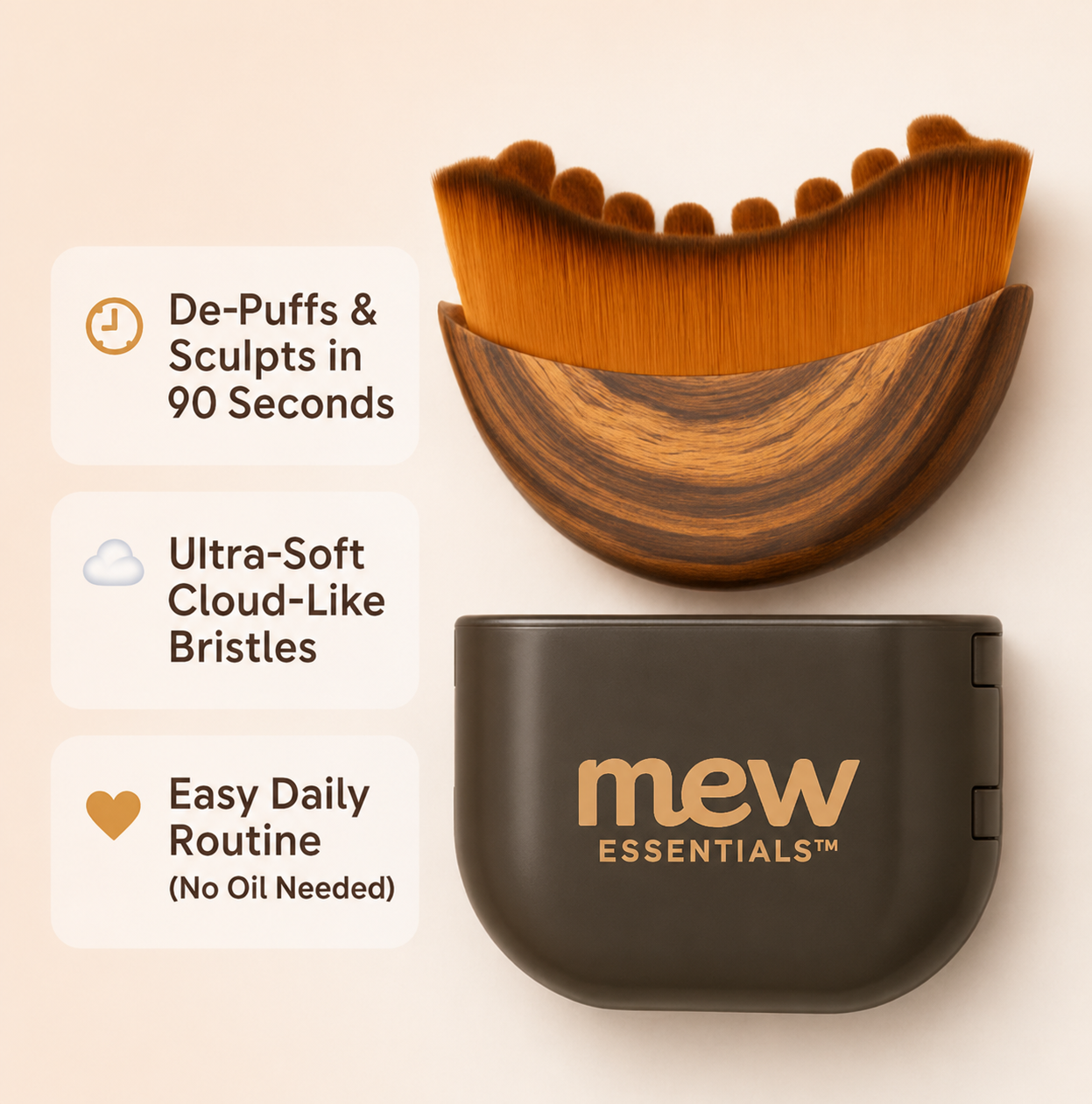 Mew Lymphatic Face Brush™ - Become the Woman Who Loves Her Jawline Again