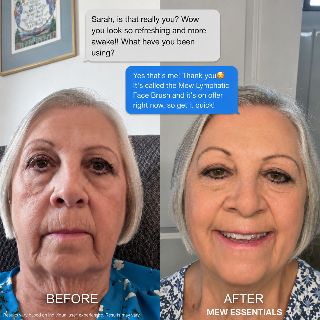 Mew Lymphatic Face Brush™ - Become the Woman Who Loves Her Jawline Again