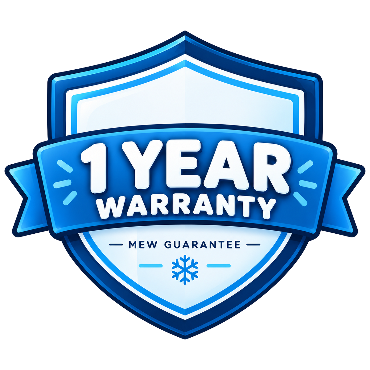 1 Year Warranty
