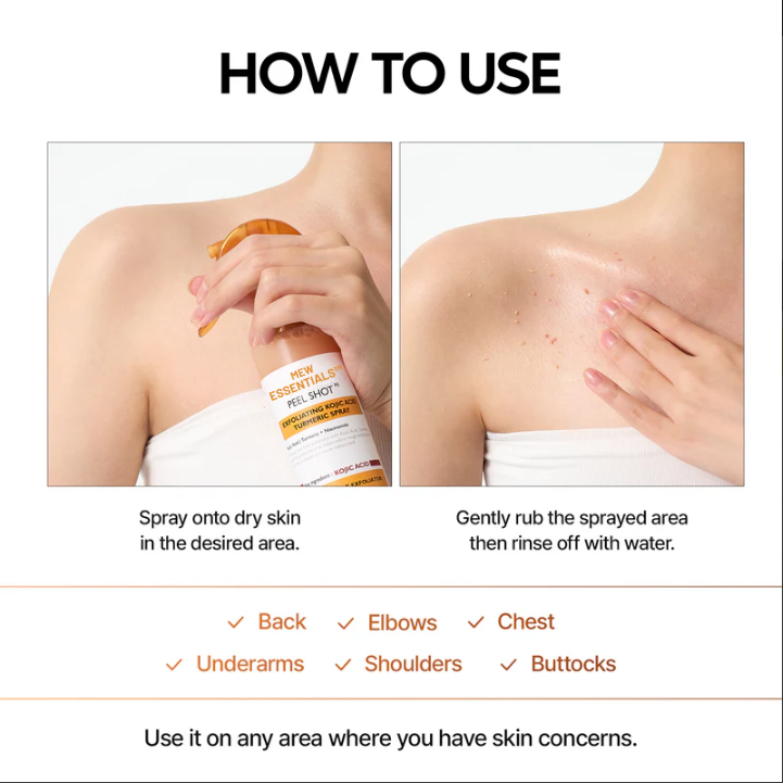 Peel Shot - Kojic & Turmeric Spray