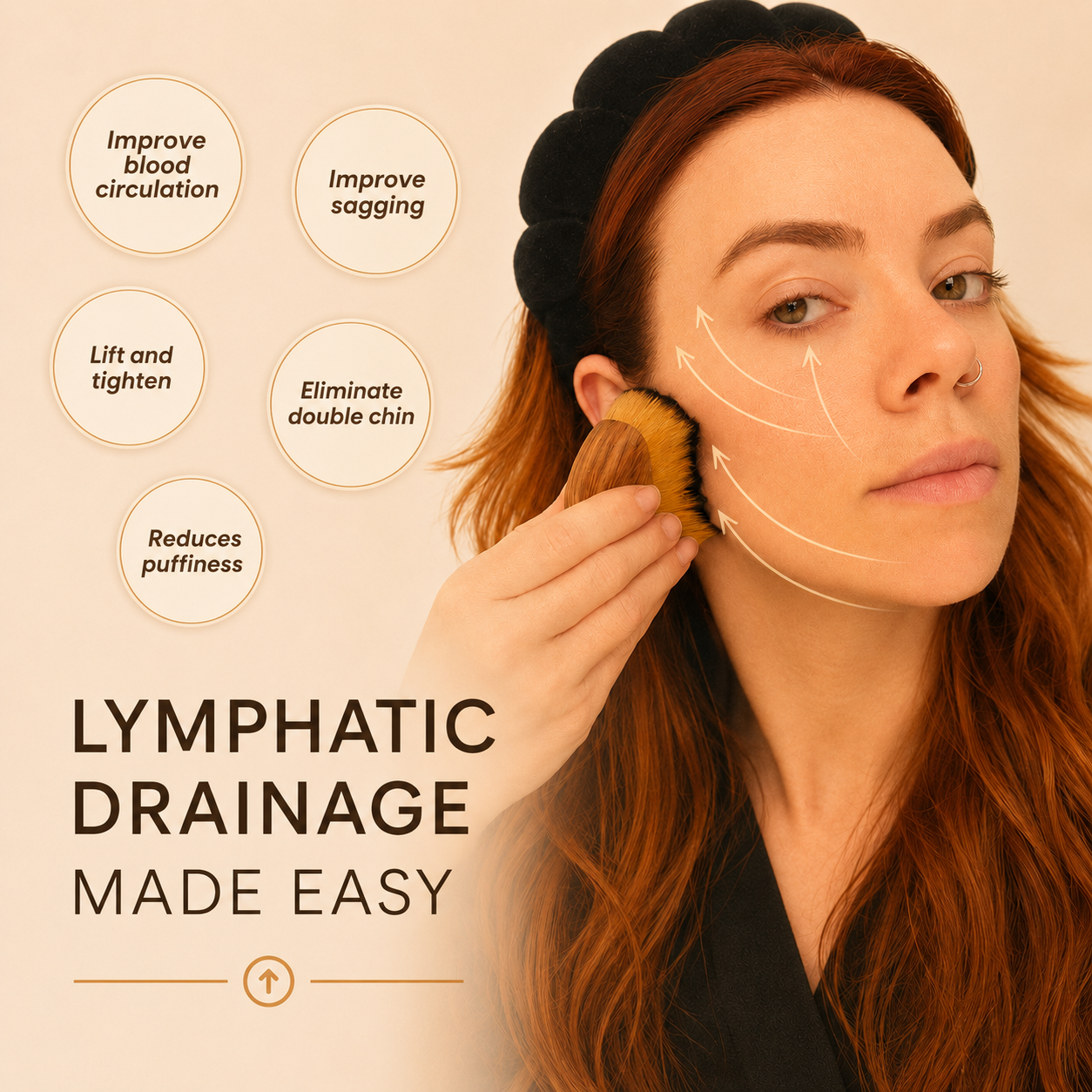 Mew Lymphatic Face Brush™ - Become the Woman Who Loves Her Jawline Again